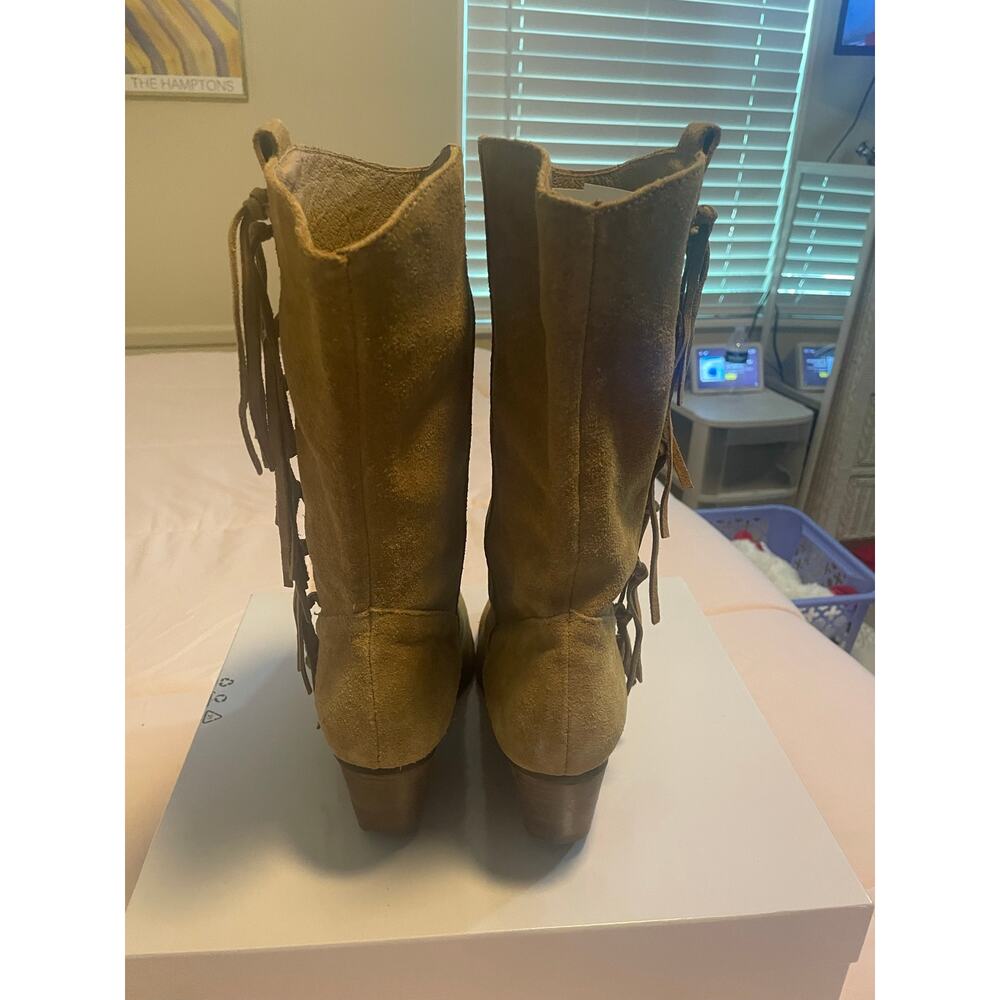 Women’s Matisse Suede Leather Tasseled
 Boots Size 8 1/2 - Picture 5 of 6